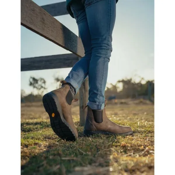 מגפי בלנסטון עם סוליית ויברם לנשים Blundstone 2056 ALL TERRAIN Rustic Brown