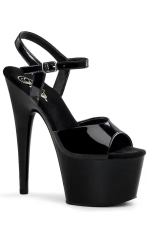 ADORE-709 Black Patent Heels