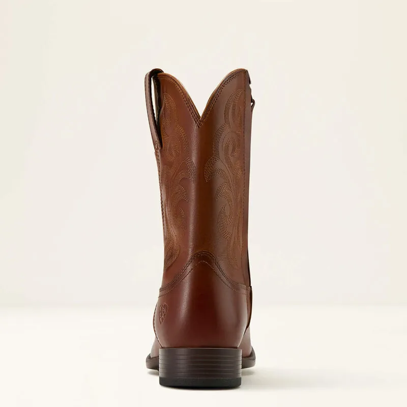 Ariat Men's Bodie Western Boot in Bitter Brown