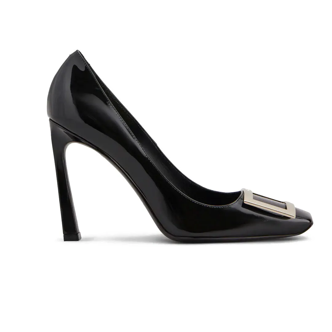 Belle Trompette Black 100mm Pumps