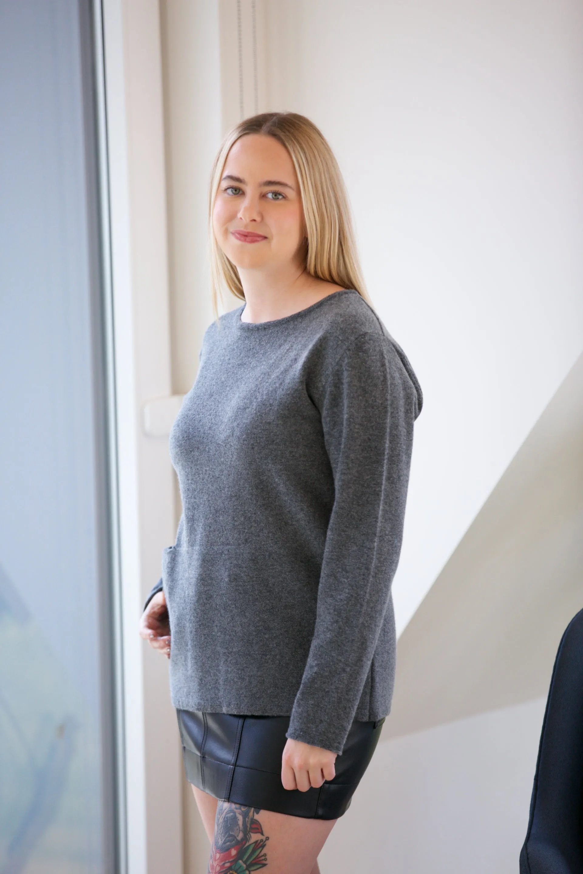 BIBICO Lauren Fine Wool Jumper in Derby