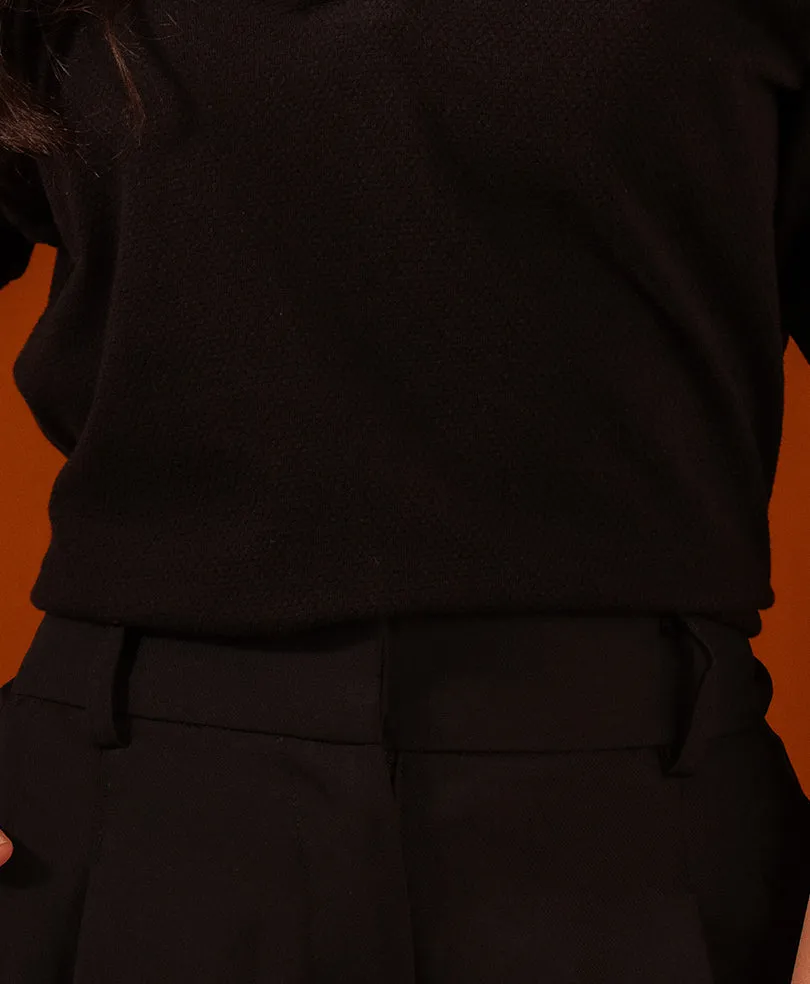 Black Popcorn POLO (Women)