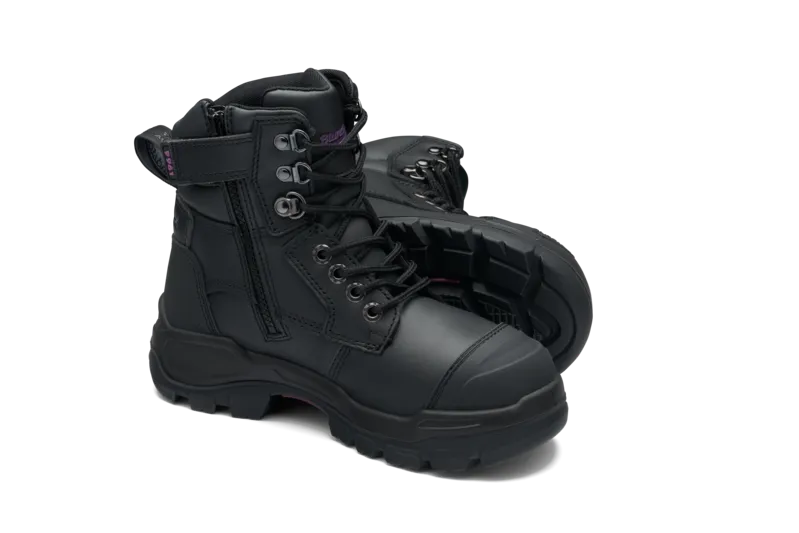Blundstone 9961 women's Zip Safety Boots.