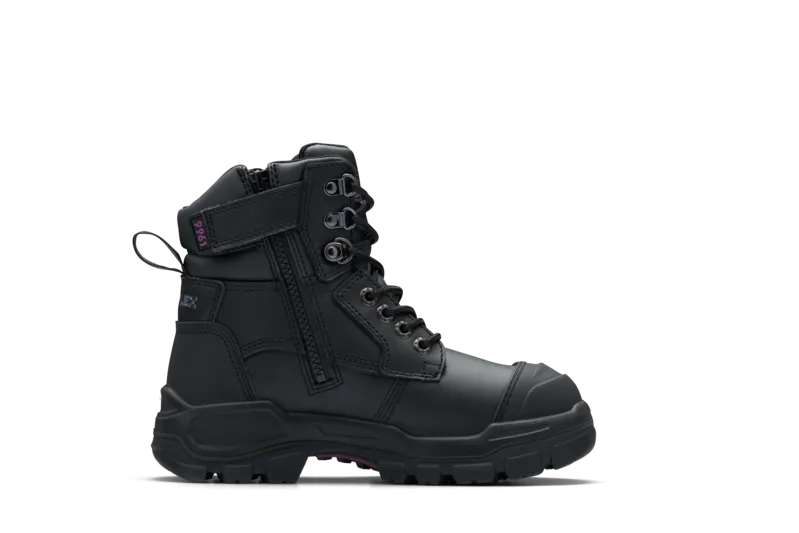 Blundstone 9961 women's Zip Safety Boots.