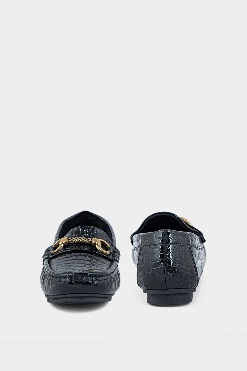 Casual Moccasin IC7014-Black