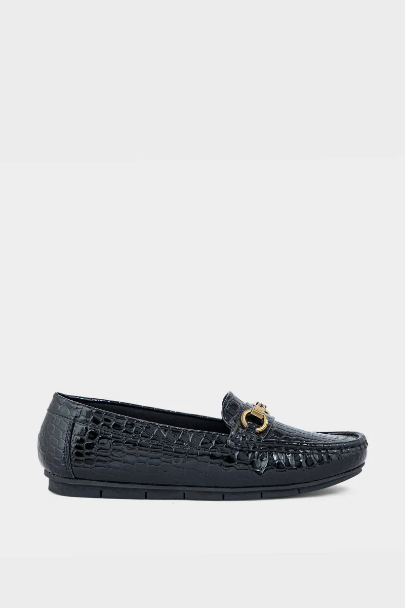 Casual Moccasin IC7014-Black