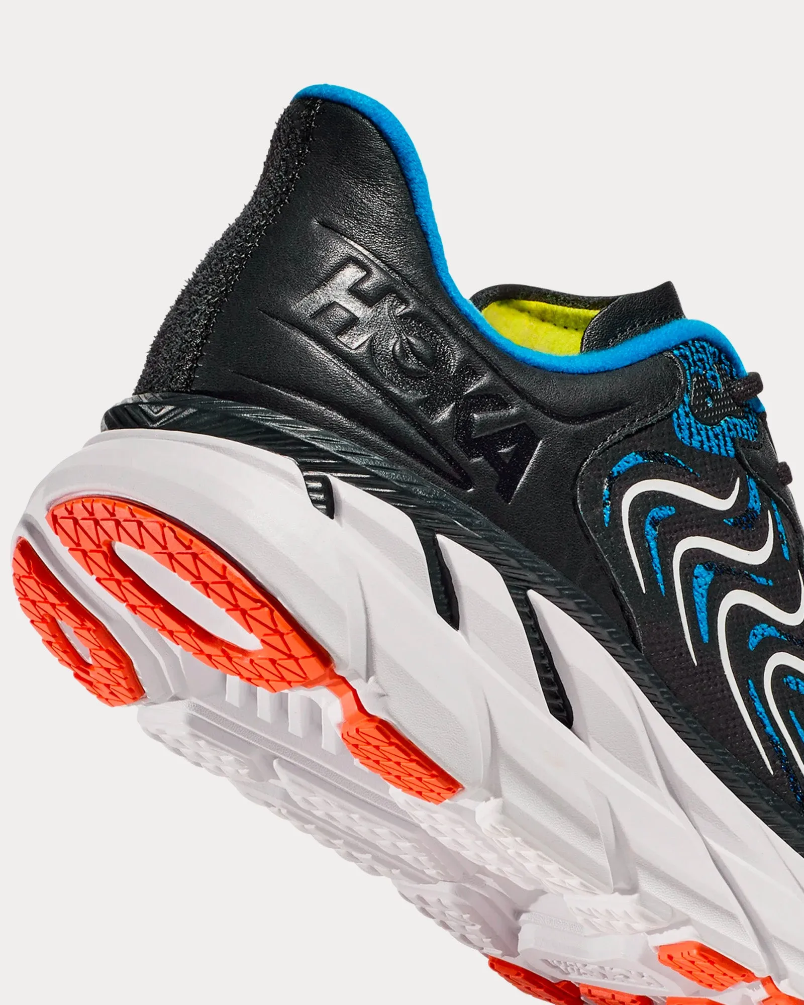 Clifton LS Black / Diva Blue Running Shoes