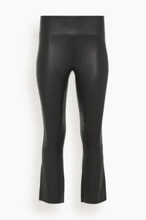Crop Flare in Black
