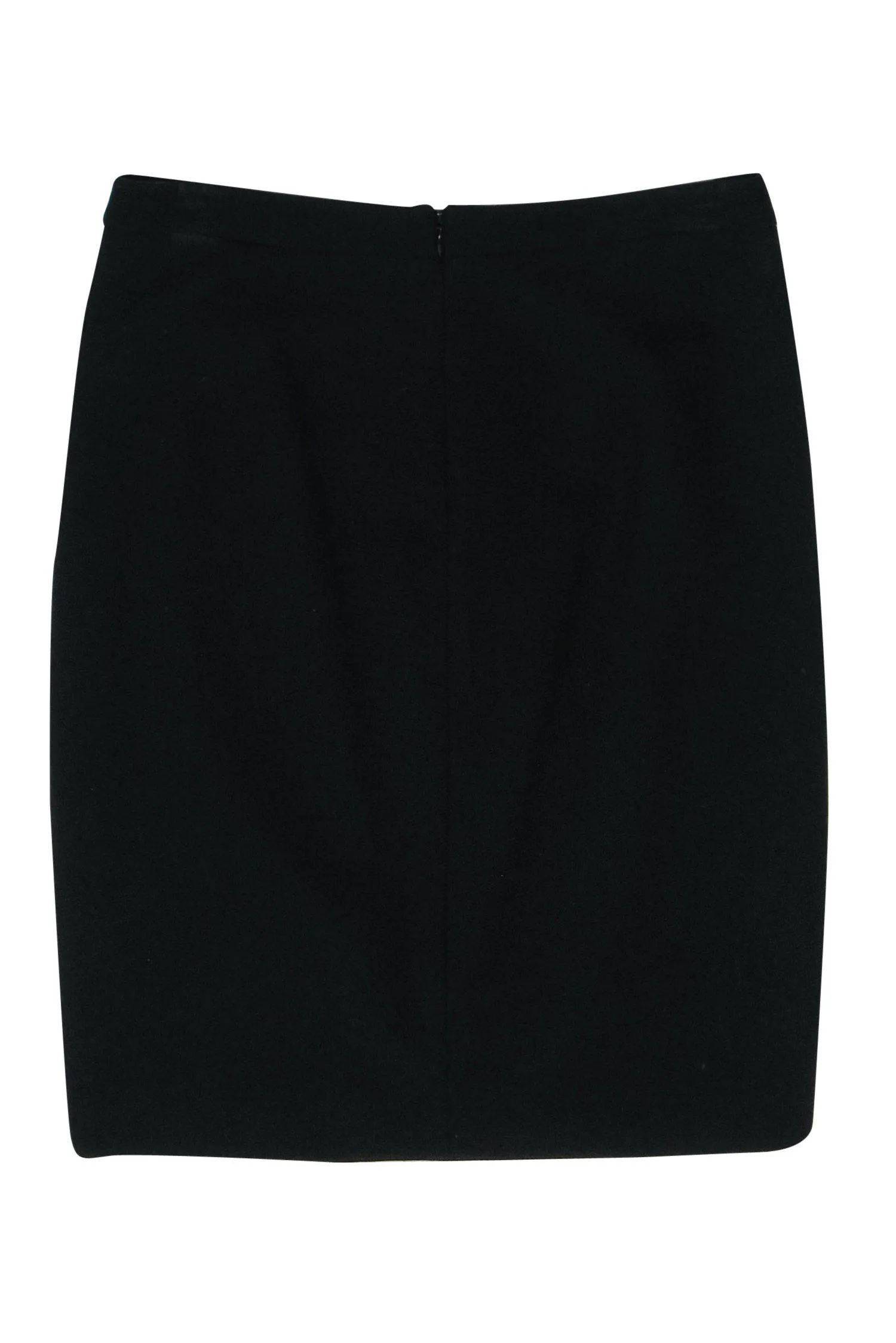 Diane von Furstenberg - Cream & Black Patterned Knit Skirt Sz 8