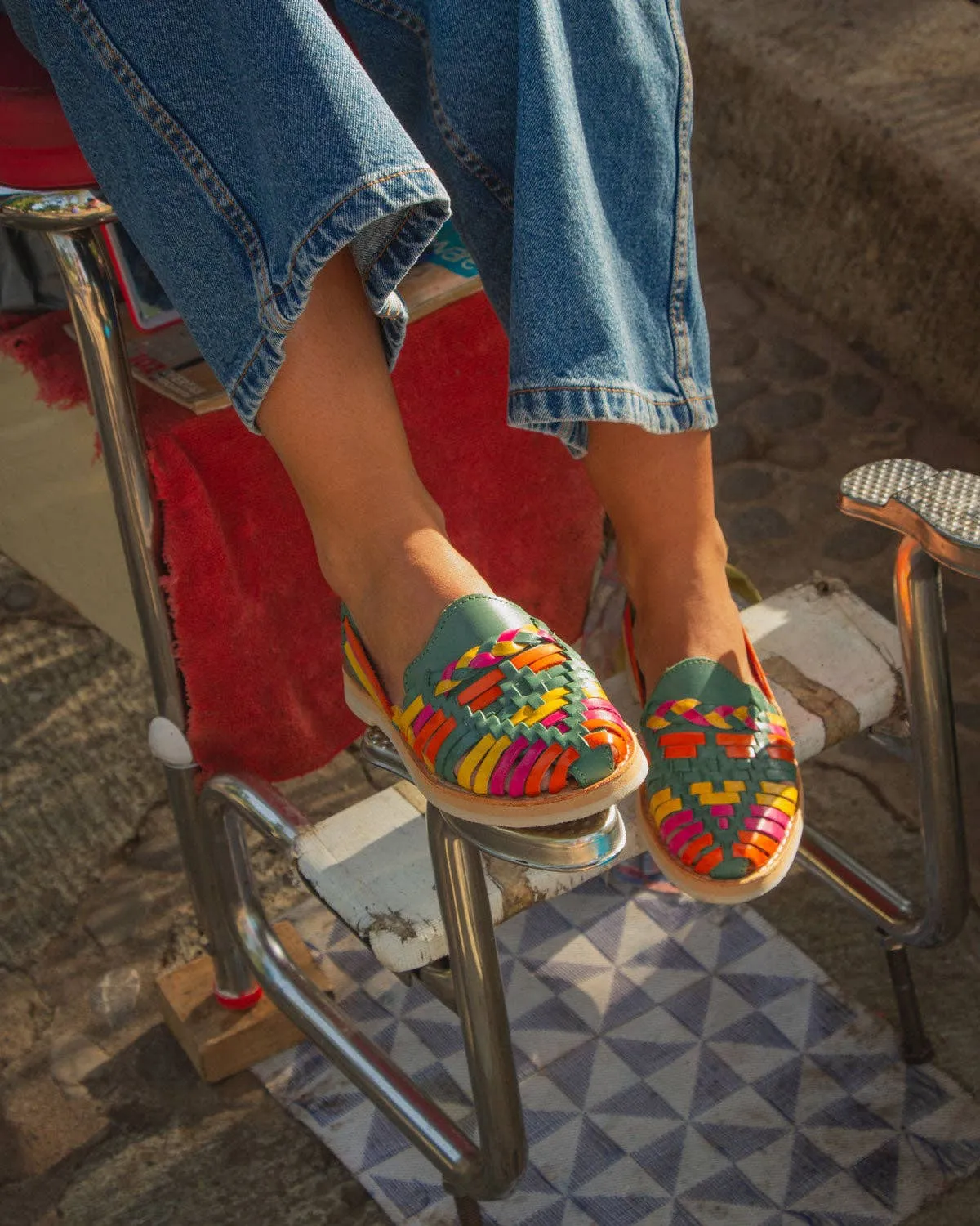FOLKLORE Braided Leather Loafer - Huaraches | Mexas
