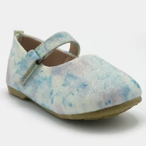 Girls Pumps 1259-Blue