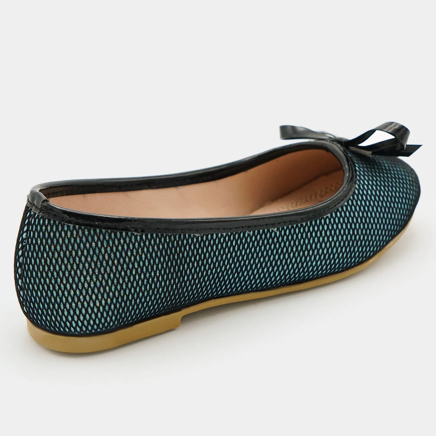 Girls Pumps 203-54-BLACK