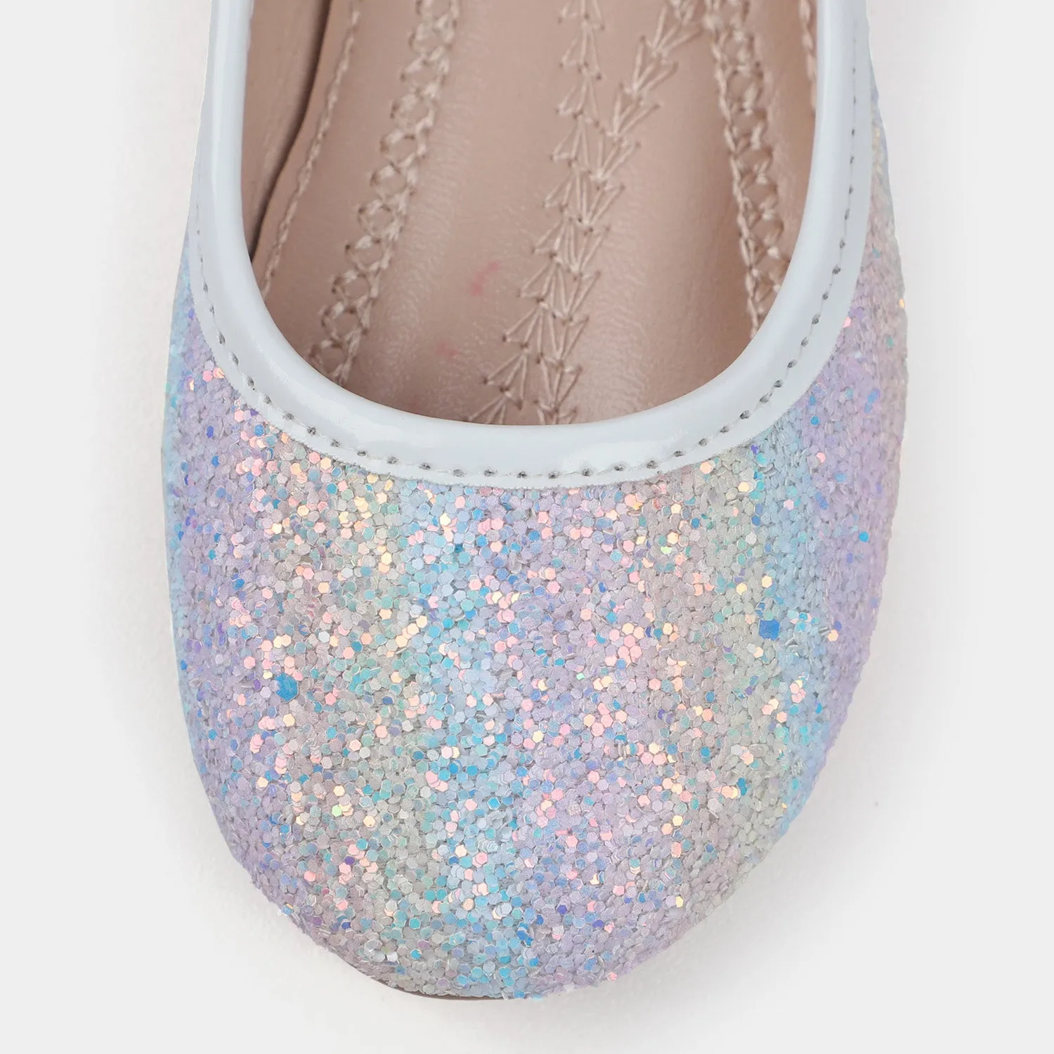 Girls Pumps 80-23-Pink/Multi