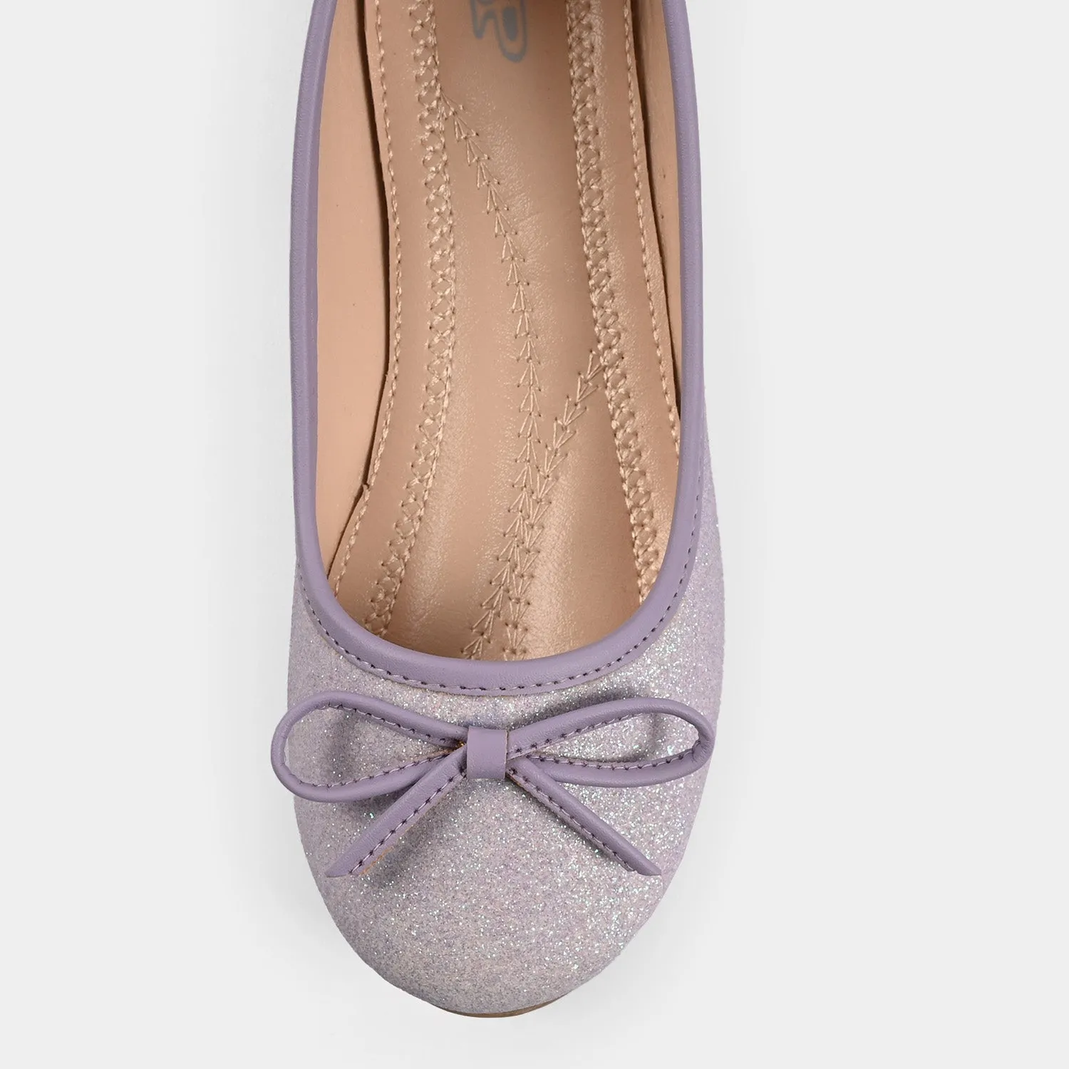 Girls Pumps 80-25-Purple