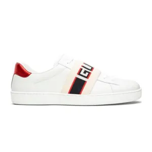 Gucci New Ace Logo Strap Sneakers