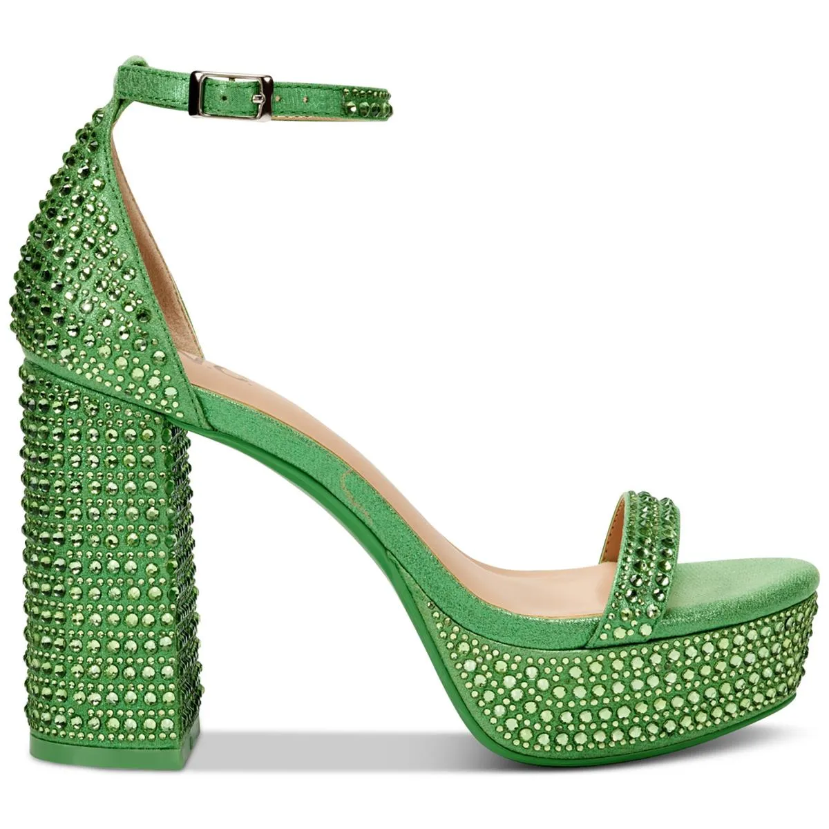 INC Womens Shea Metallic Platform Heels