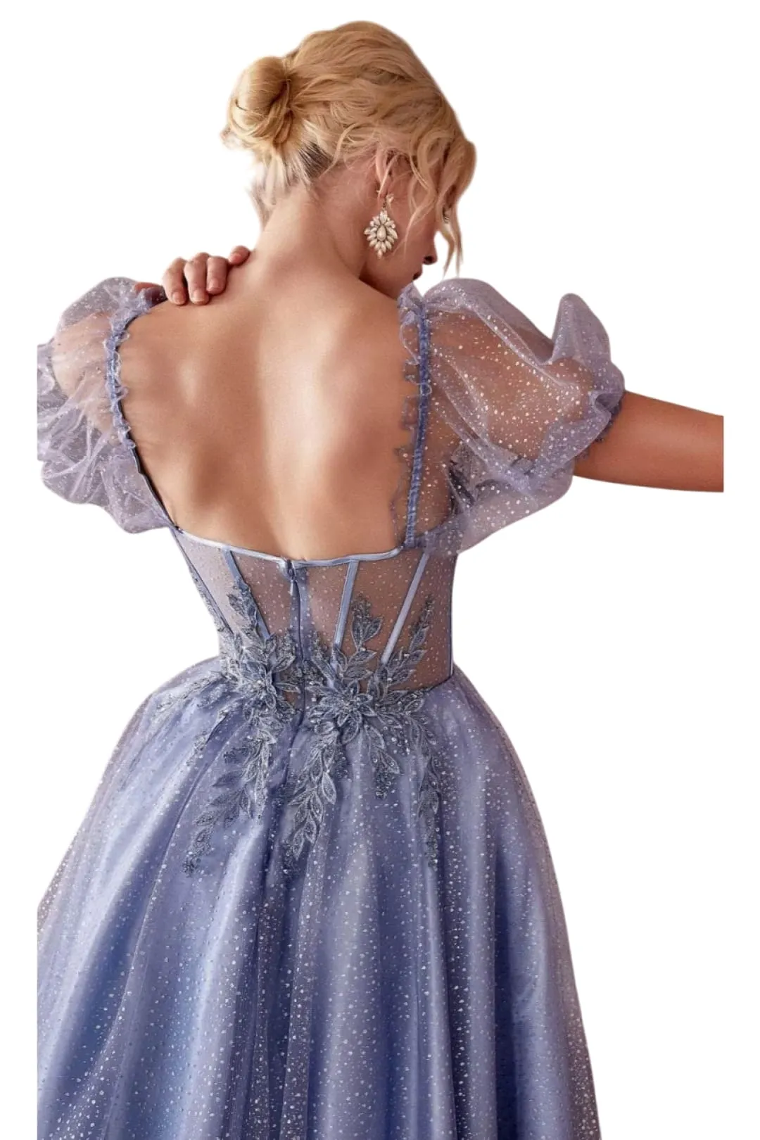 Kentucky Derby Dress 2025 Smoky Blue Race Outfit Gown