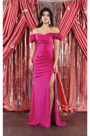 Kentucky Derby Dress Race Outfit in Magenta by May Queen MQ1948