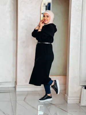 long soft triko dress