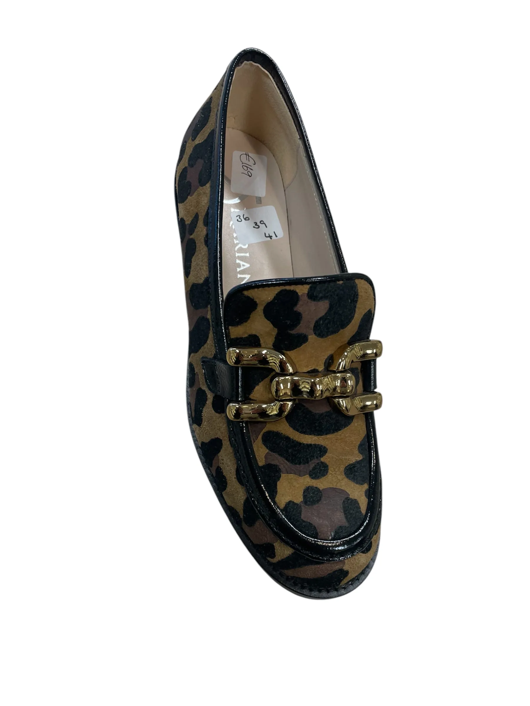 Marian leopard print loafers