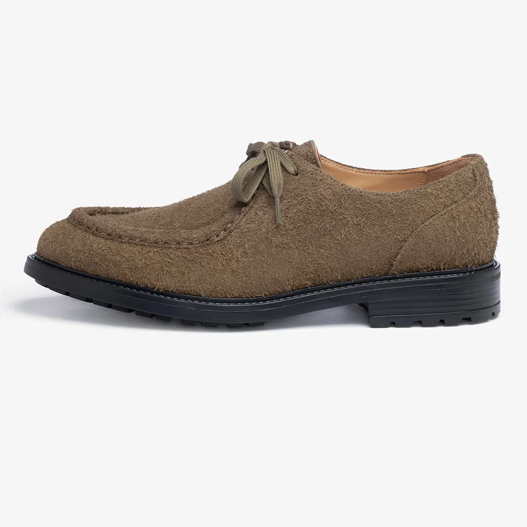 Men's Antelope Textured Suede Tuscan Derby Boot From Del Toro Shoes