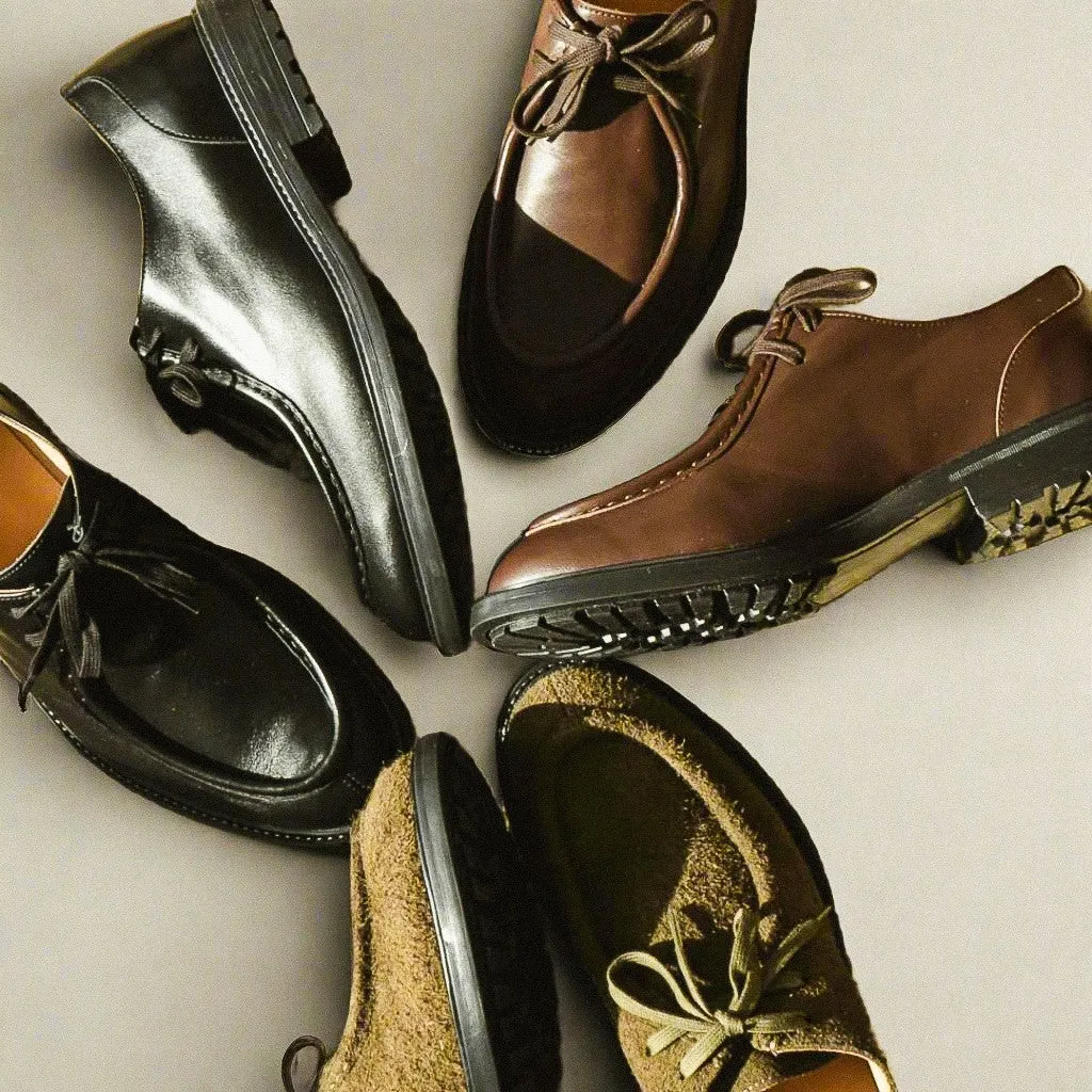 Men's Antelope Textured Suede Tuscan Derby Boot From Del Toro Shoes