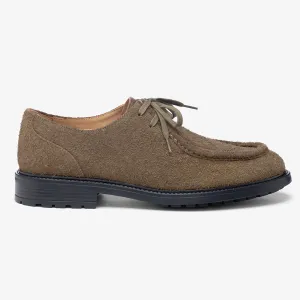 Men's Antelope Textured Suede Tuscan Derby Boot From Del Toro Shoes