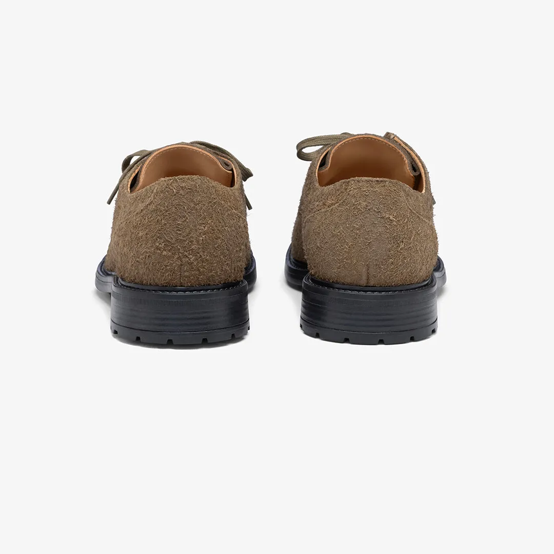 Men's Antelope Textured Suede Tuscan Derby Boot From Del Toro Shoes