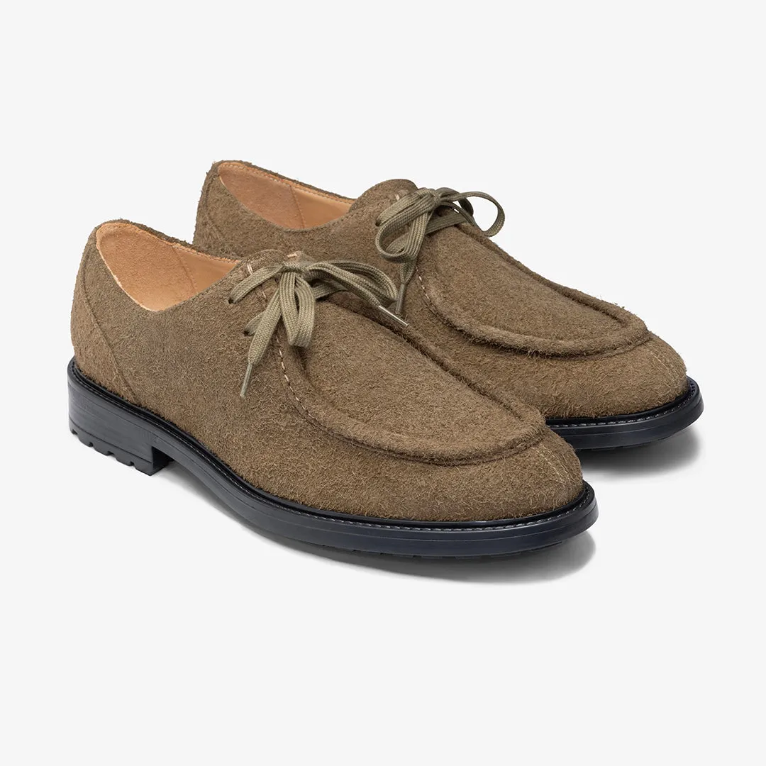 Men's Antelope Textured Suede Tuscan Derby Boot From Del Toro Shoes