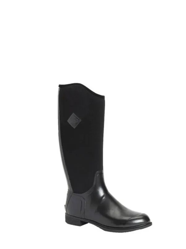 Muck DBYT-000 Womens Derby Tall Boot Black
