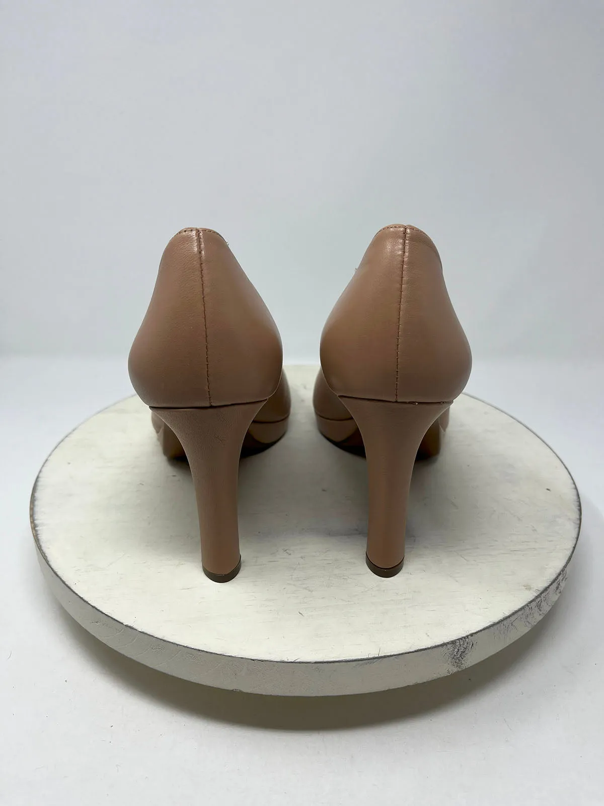 Naturalizer Size 9N Beige Gingersnap Heels NWOB