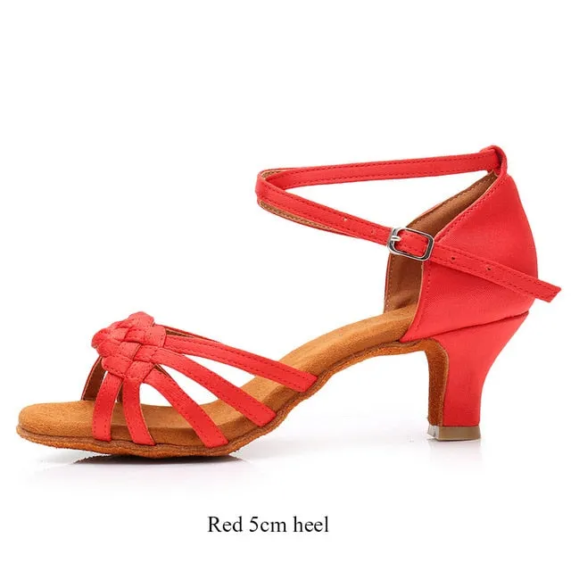 New Women's Latin Dance Shoes Ballroom Salsa Dance Shoes Tango Ladies