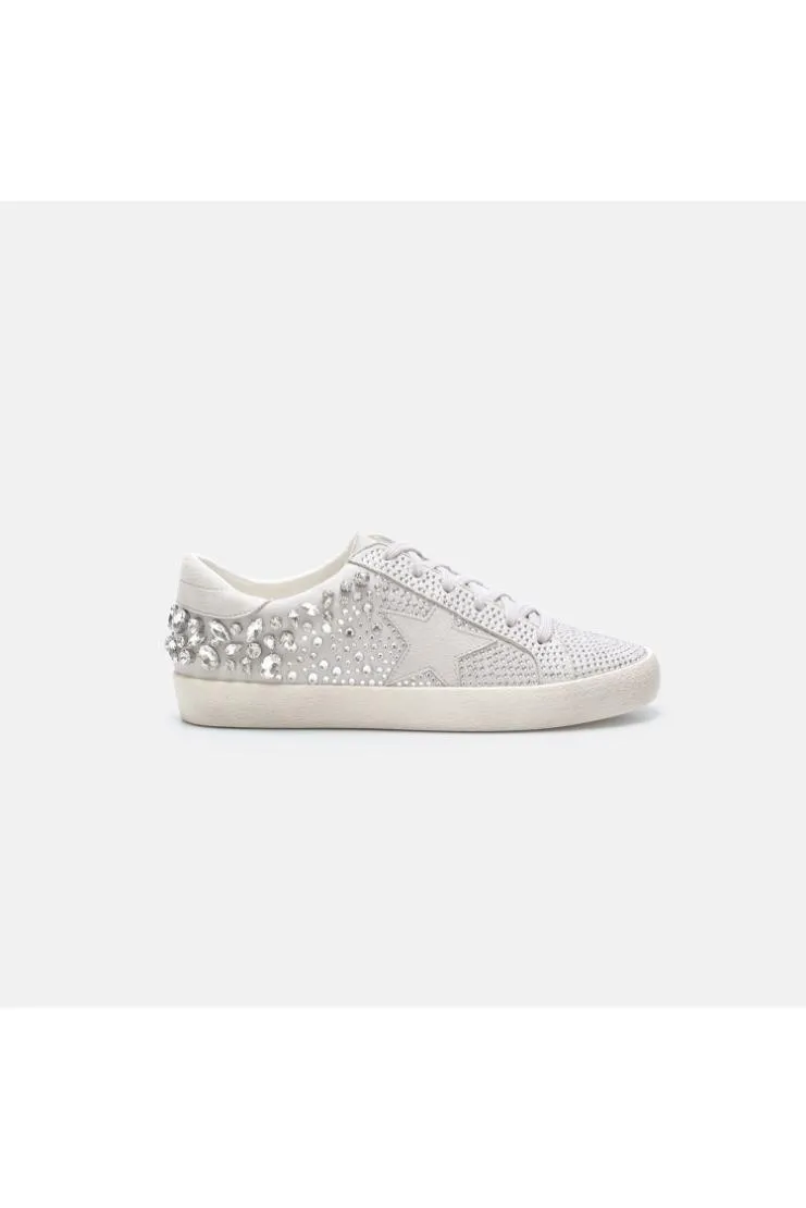 Phoebe Blinged Out Rhinestone Embellished Star Sneakers