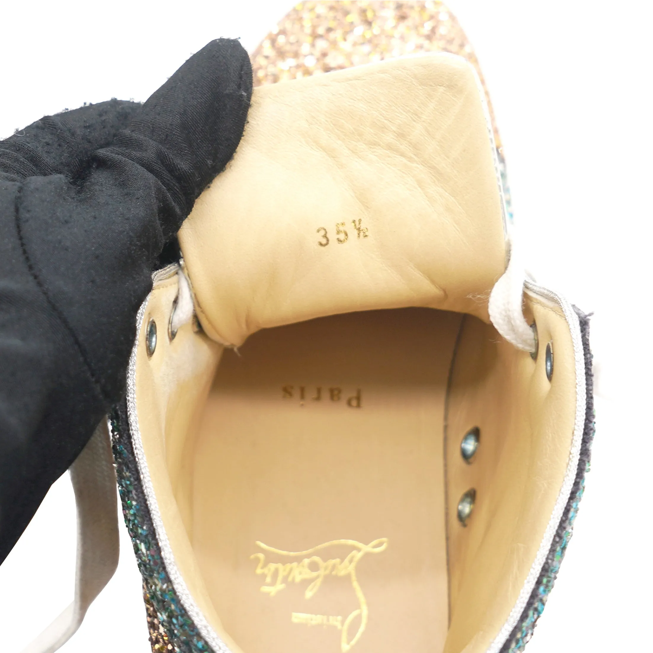 Round-toe LouisSneakers 35.5