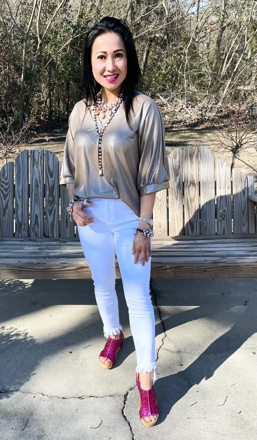 Shimmer Top