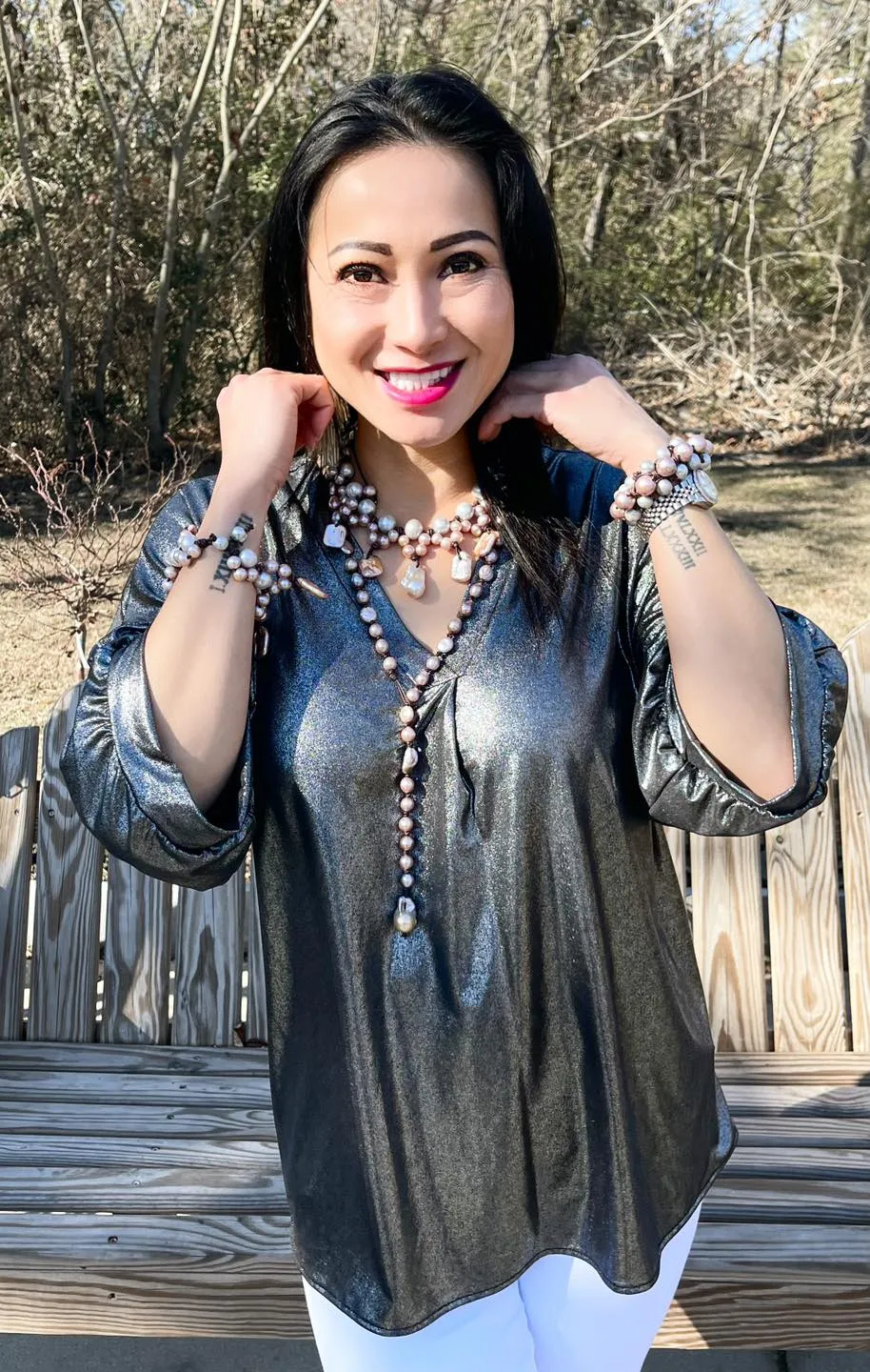 Shimmer Top