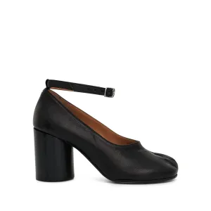 Tabi 8cm Heel Pumps in Black