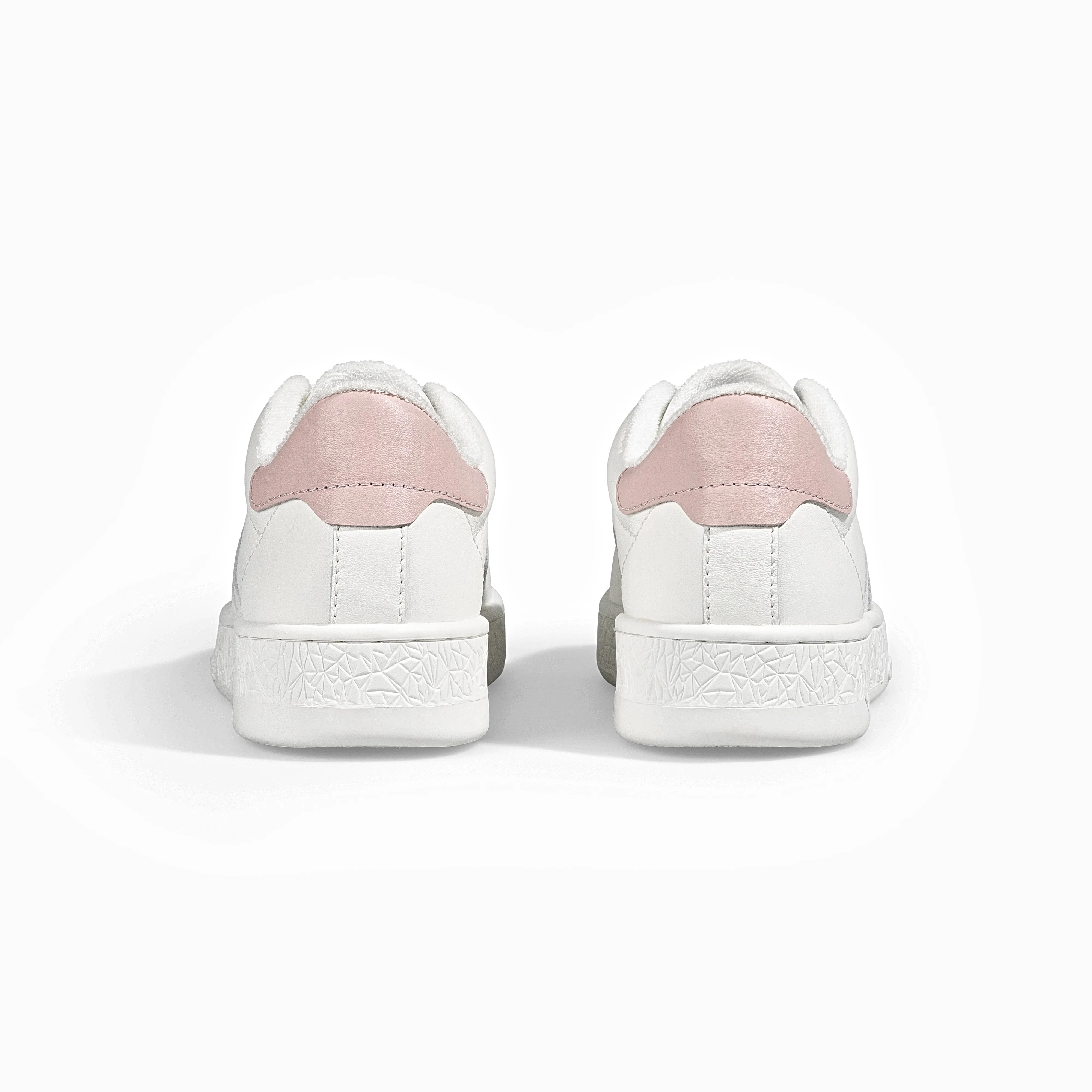The Manifest Sneaker in White/Pink/Leather Ladies