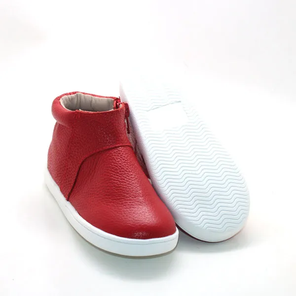 Unisex High Top Loafers Apple