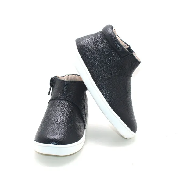 UNISEX High Top Loafers Ebony
