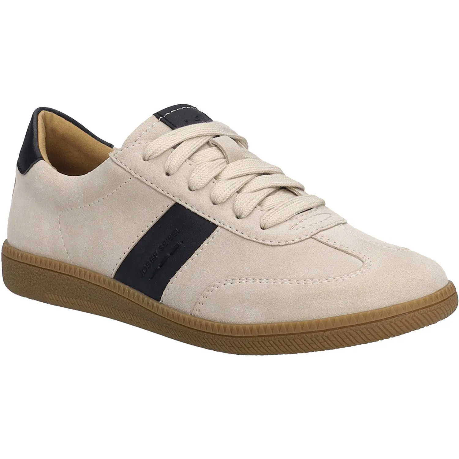 Women's Josef Seibel Joleen 01 Beige/Black Suede/Kombi