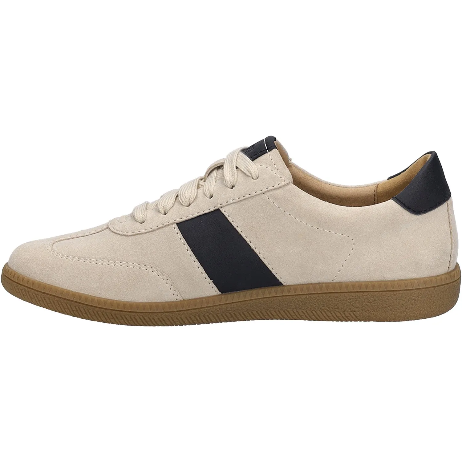 Women's Josef Seibel Joleen 01 Beige/Black Suede/Kombi