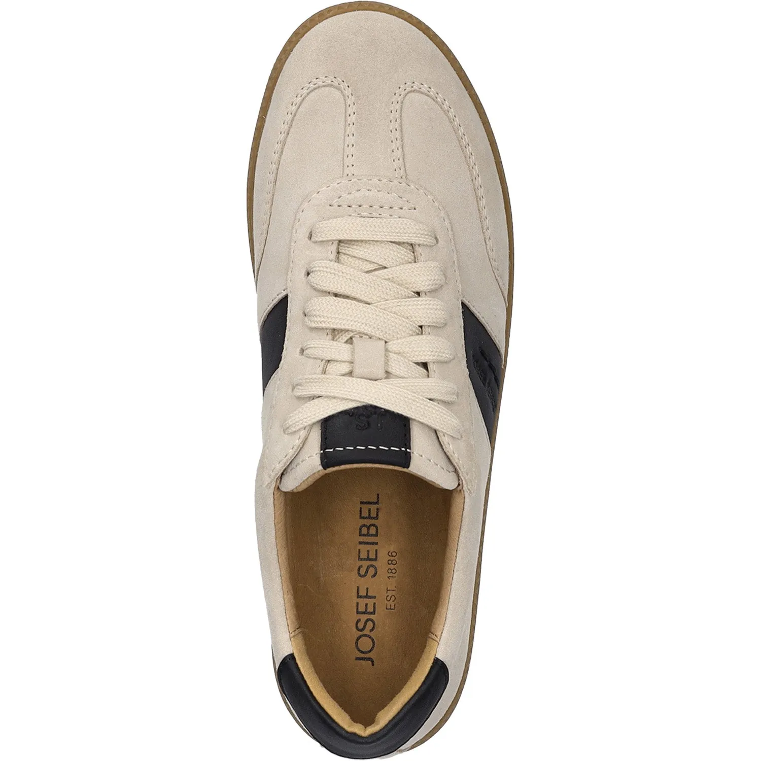 Women's Josef Seibel Joleen 01 Beige/Black Suede/Kombi