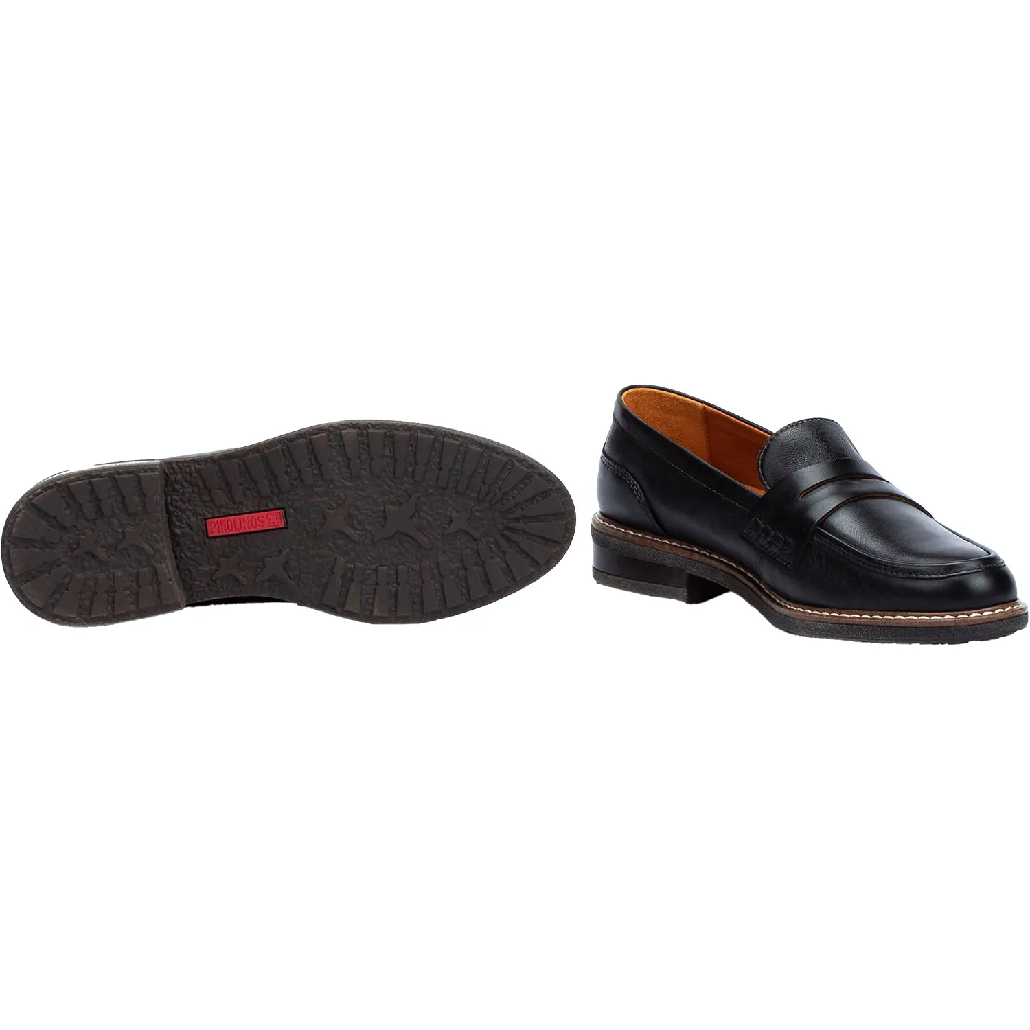 Women's Pikolinos Aldaya W8J-3541 Black Leather